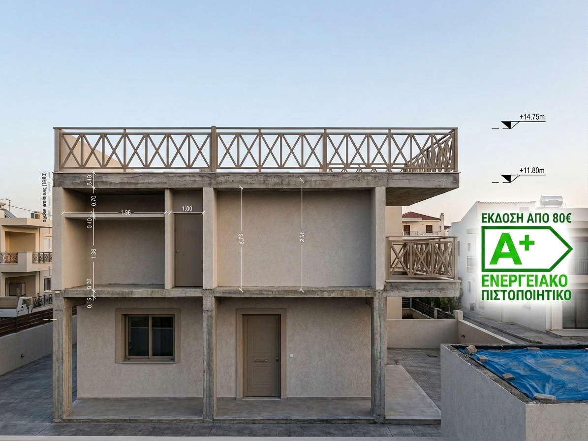 Πιστοποιητικό Ενεργειακής Απόδοσης, έκδοση από Ενεργειακό Επιθεωρητή Κτιρίων Α Τάξης στη Θεσσαλονίκη, άμεσα, απλά και γρήγορα.
